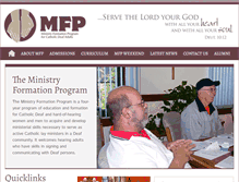 Tablet Screenshot of mfpchicago.org
